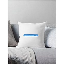 Do You Listen To Tyga Text Message Throw Pillow