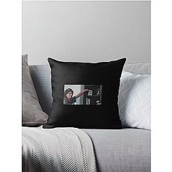Kylie Jenner Framed T's Yga Mugshot Throw Pillow