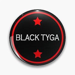 Black Tyga Pin