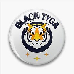Black Tyga Pin