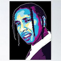 Tyga Retro Poster Style