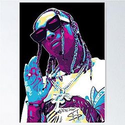 Tyga Poster Retro