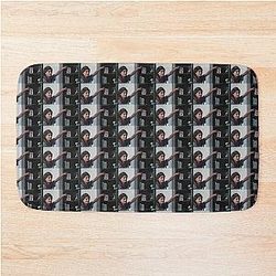 Kylie Jenner Framed Tyga's Mugshot Bath Mat