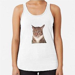 Tyga Cat Racerback Tank Top