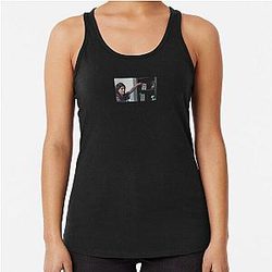 Kylie Jenner incorniciato Tyga Mugshot Racerback Tank Top