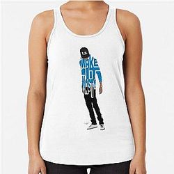 Michael Ray Nguyen-Stevenson AKA Tyga Racerback Tank Top