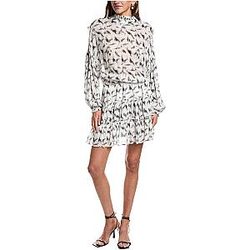 Womens Tyga Mini Dress Beige 36