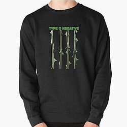 Type O Negative October Rust The Popular Child's Band Has Long Hair To Show The Rock Style That Is Loved By The Audience Pullover Sweatshirt