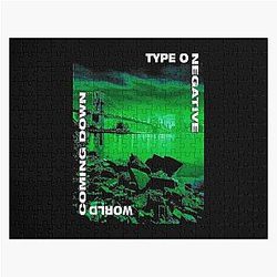 Type O Negative Heavy Metal The Popular Child's Band Has Long Hair To Show The Rock Style That Is Loved By The Audience Jigsaw Puzzle