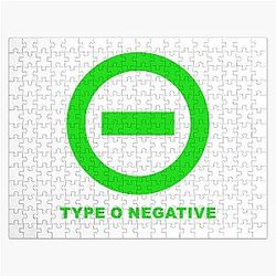 Type O Negative Trending Design Art The Popular Child's Band Has Long Hair To Show The Rock Style That Is Loved By The Audience Jigsaw Puzzle