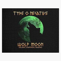 Type O Negative Wolf Moon The Popular Child's Band Has Long Hair To Show The Rock Style That Is Loved By The Audience Jigsaw Puzzle