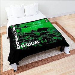 Type O Negative Heavy Metal The Popular Child's Band Has Long Hair To Show The Rock Style That Is Loved By The Audience Comforter