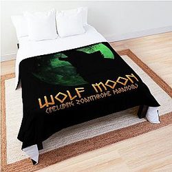 Type O Negative Wolf Moon The Popular Child's Band Has Long Hair To Show The Rock Style That Is Loved By The Audience Comforter