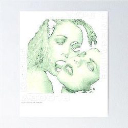 Type O Negative Bloody Kisses Men&x27;s Short Sleeve Tee Shirt All Size Classic Poster