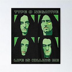 TYPE O NEGATIVE MIREL 3 Poster