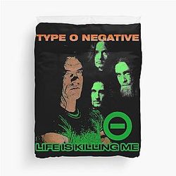 Type O Negative Life Is Killing Me Duvet Cover