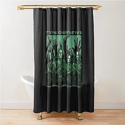 Type O Negative Art Shower Curtain