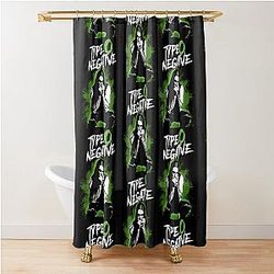 Green Monster Peter Steele Type O Negative Shower Curtain