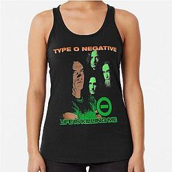 Type O Negative Life Is Killing Me Racerback Tank Top