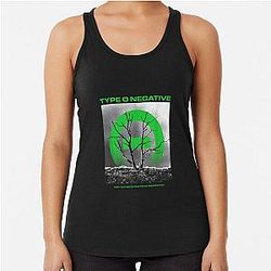 Type O Negative Red Water Green T-Shirt Racerback Tank Top