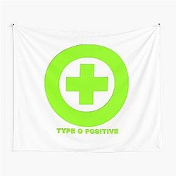 Type O Negative Positive The Popular Child's Band Has Long Hair To Show The Rock Style That Is Loved By The Audience Tapestry