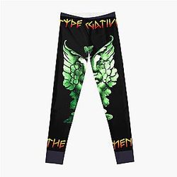 Graphic Rock Music New type o negative logo Leggings