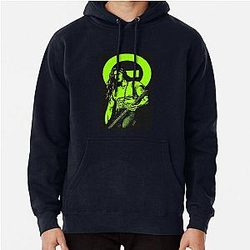 Premium Singer New type o negative logo Pullover Hoodie
