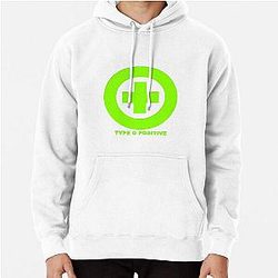 Type O Negative Positive The Popular Child's Band Has Long Hair To Show The Rock Style That Is Loved By The Audience Pullover Hoodie