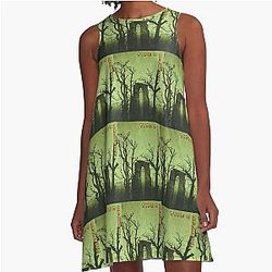 TYPE O NEGATIVE MIREL 2 A-Line Dress