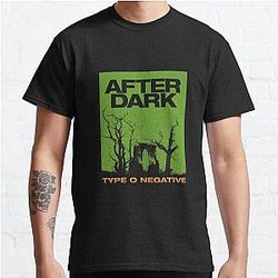 Type O Negative After Dark The Popular Child's Band Has Long Hair To Show The Rock Style That Is Loved By The Audience Classic T-Shirt