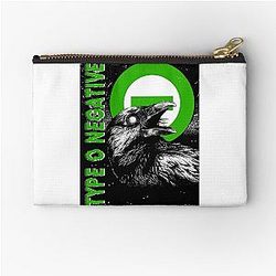 Type O Negative Band Tee Peter Steele Type O Negative Poster Doom Metal The Popular Child's Band Has Long Hair To Show The Rock Style That Is Loved By The Audience Zipper Pouch