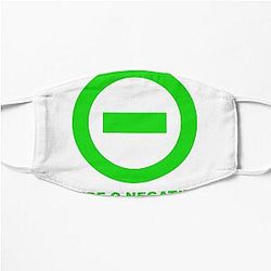 Type O Negative Trending Design Art The Popular Child's Band Has Long Hair To Show The Rock Style That Is Loved By The Audience Flat Mask