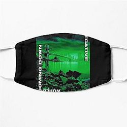 Type O Negative Heavy Metal The Popular Child's Band Has Long Hair To Show The Rock Style That Is Loved By The Audience Flat Mask