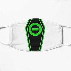 Best Selling Type O Negative Coffin Merchandise The Popular Child's Band Has Long Hair To Show The Rock Style That Is Loved By The Audience Flat Mask