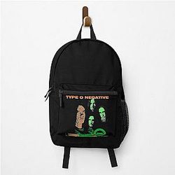 Type O Negative Gothic Doom The Popular Child's Band Has Long Hair To Show The Rock Style That Is Loved By The Audience Backpack