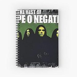 The Best of Type O Negative album art retro Spiral Notebook