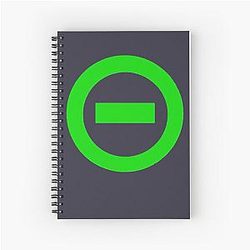 Funny Gift Hip Hop Type O Negative Spiral Notebook