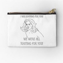 We were rooting for you. Tyra Banks Zipper Pouch