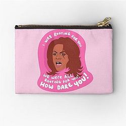 Tyra Banks - I Was Rooting For You Americas Next Top Model Zipper Pouch