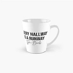 Every Hallway Is a Model Fashion Tyra Banks Quote Tall Mug