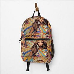 Digital design of Tyra Banks Backpack