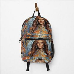 Digital design of Tyra Banks Backpack