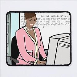 Tyra Banks Life Work Scene Meme Mouse Pad