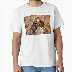 Digital design of Tyra Banks Classic T-Shirt