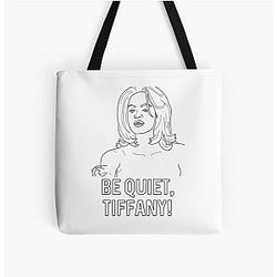 Be quiet Tiffany Tyra Banks All Over Print Tote Bag