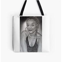 Young Tyra Banks Tote Bag