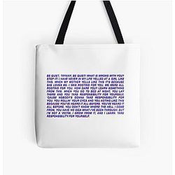 Tyra Banks I Rooted For You 3d Text All Over Print Tote Bag