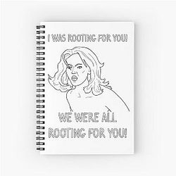 We were rooting for you - Tyra Banks Spiral Notebook