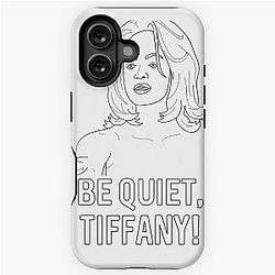 Be Quiet Tiffany - Tyra Banks iPhone Tough Case