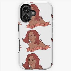 Be Quiet Tiffany Tyra Banks iPhone Tough Case